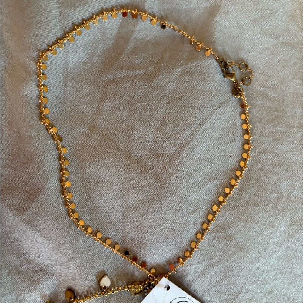 2 Elegant Gold-Tone Necklaces from Carrie Schultz